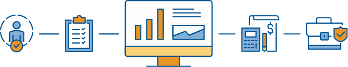 computer infographic