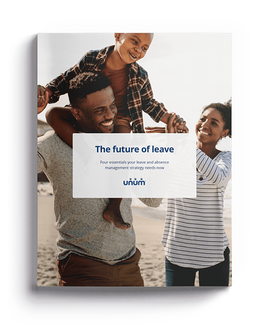 Future of leave thank you page cover image