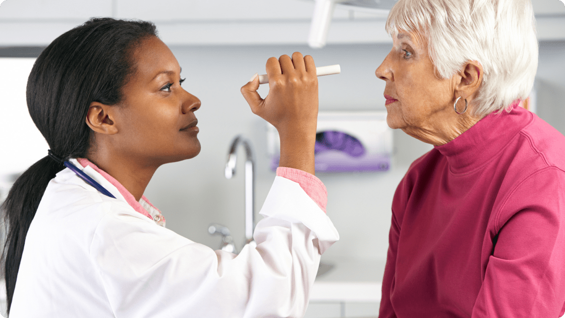 optometrist eye exam